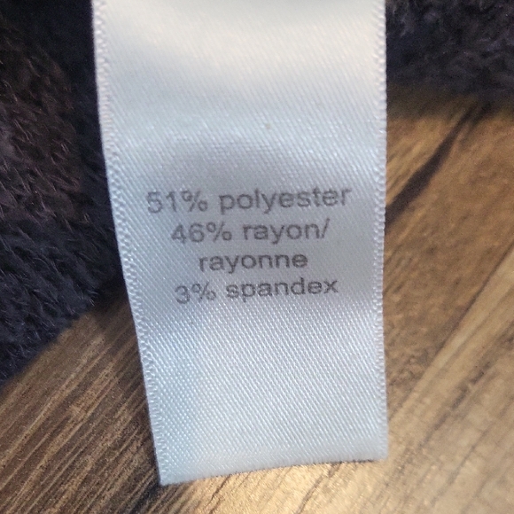 MAURICES Black White Scoop Neck Rayon Blend Lightweight Pullover Sweater - Picture 6 of 7